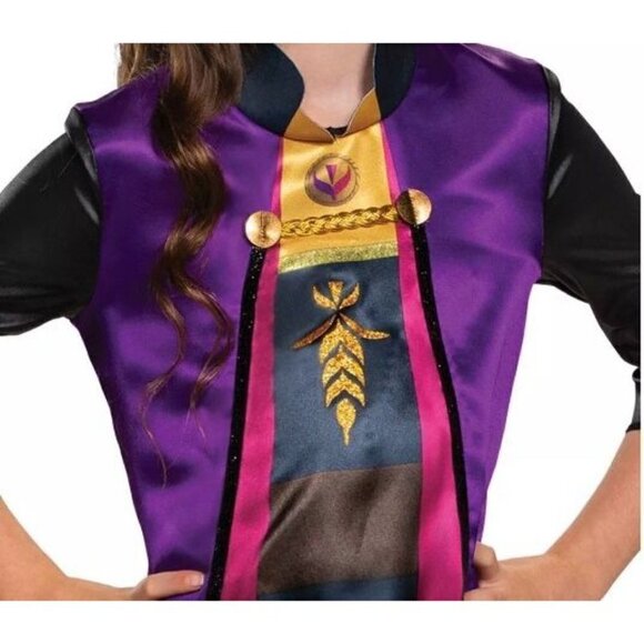 Disguise Kids' Disney Frozen Anna Halloween Costume XS (3-4T)/ S (4-6X) - Picture 4 of 8